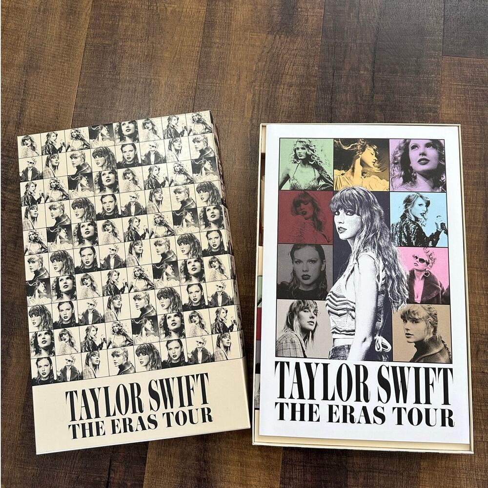 Taylor Swift The Eras Tour Official VIP Box Set Tote Bag, Poster, Lanyard
